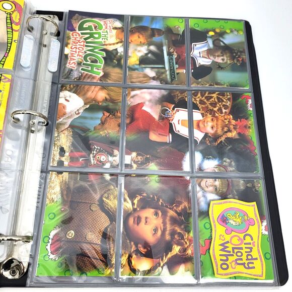 How the Grinch Stole Christmas First Edition 3 Ring Binder Album 98 Cards - Picture 11 of 16